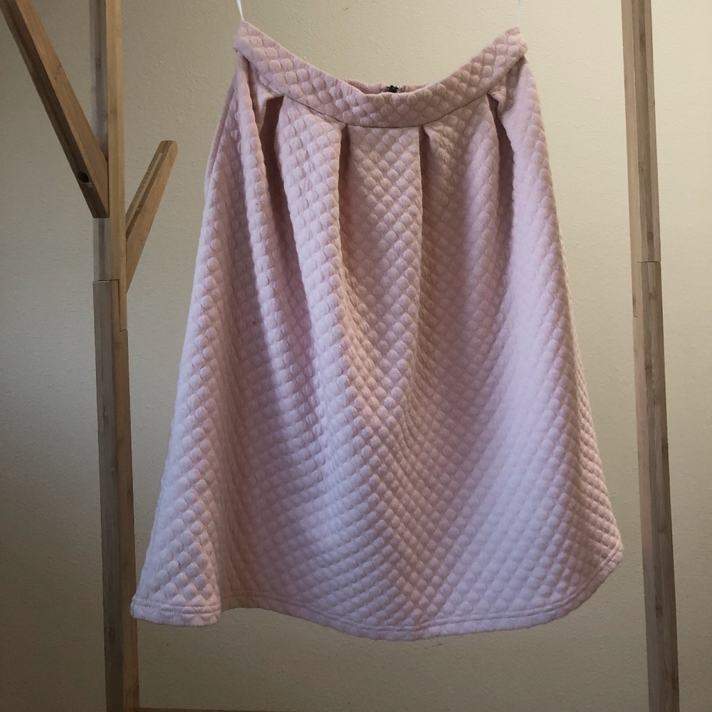 Vila Quilted A-Line Skirt